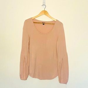 Pink Knit Blouse